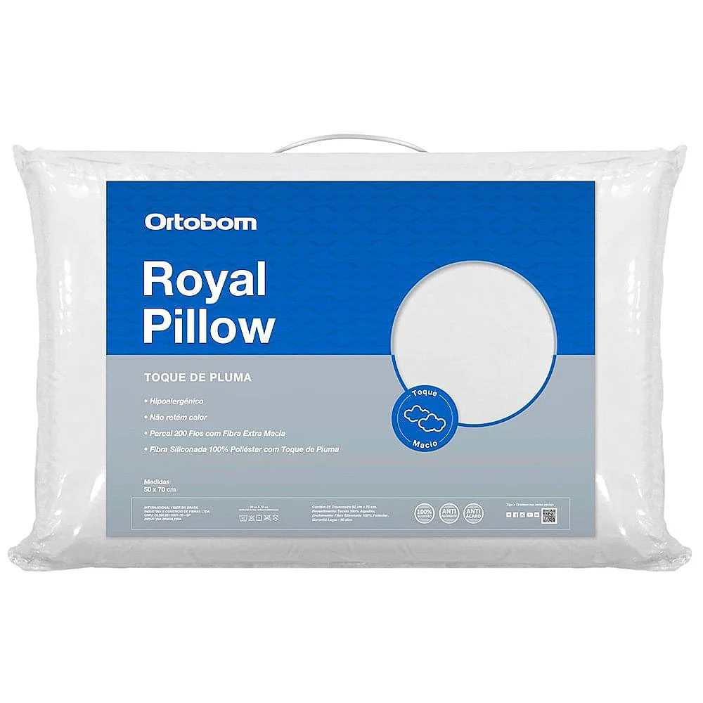 Travesseiro Royal Pillow Ortobom